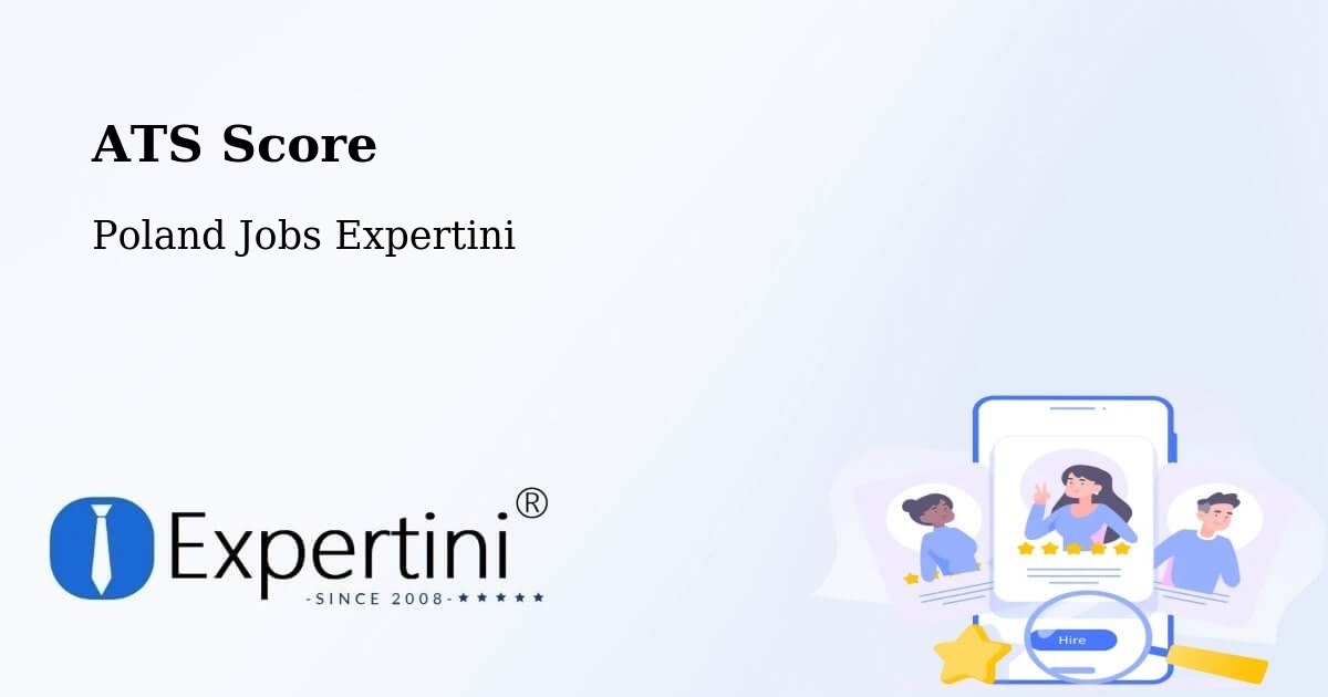 Resume ATS Score & Job Description Match Tool – Dobre - Poland Jobs Expertini